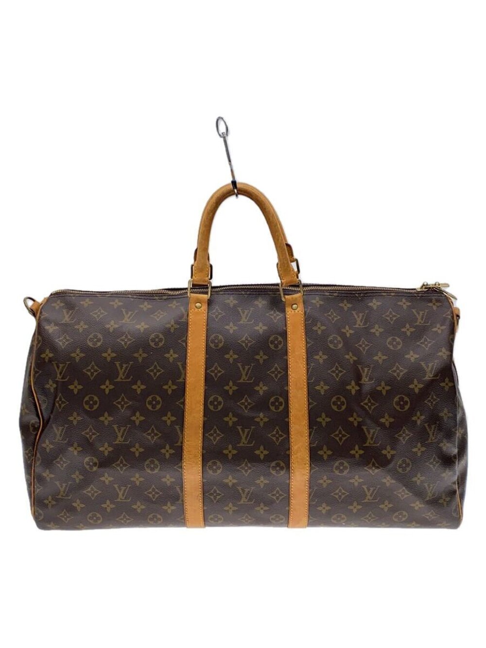 LOUIS VUITTON Keepall Bandouliere Canvas Brown